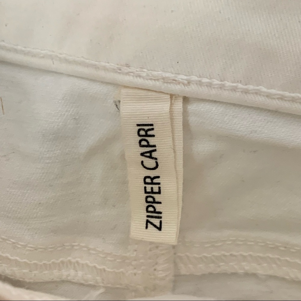 New RAG & BONE For INTERMIX Black White Tuxedo Skinny Jeans Zipper Size 24 - Picture 5 of 14